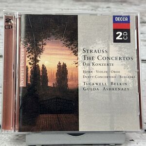 Strauss: The Concertos [1999 Double Decker 2 CD Set] Tuckwell Belkin‎ Ashkenazy